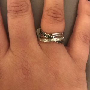 Black and White Ring- Kay Jewelers